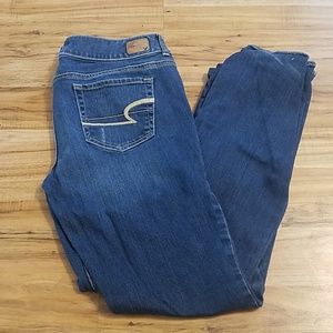 Womans American Eagle size 12 Artist Jean's